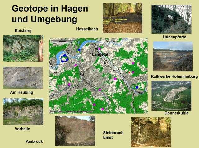 Geotope und Geologie rund um Hagen